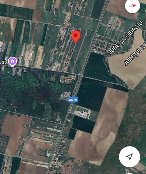 Dragomiresti Deal, langa padure,